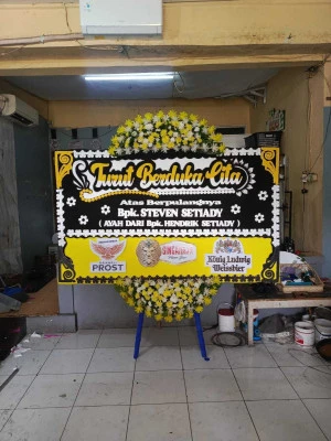 Papan Bunga di RS Mayapada Bogor